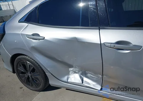 2019 Honda Civic Ex from USA, damaged, VIN SHHFK7H67KU412487